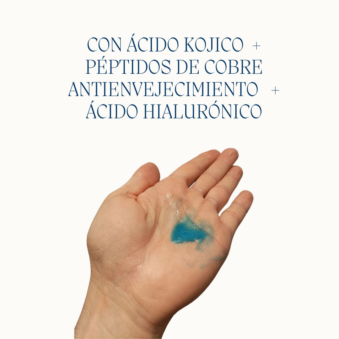 serum blue granja la paz péptidos de cobre antienvejecimiento ácido hialuronico