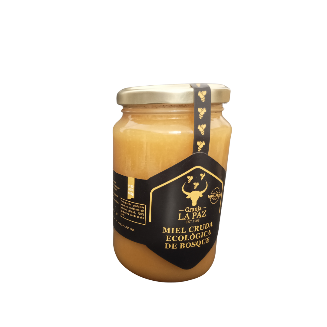 donde comprar miel cruda ecológica de bosque sin filtrar natural pura granja la paz artesanal