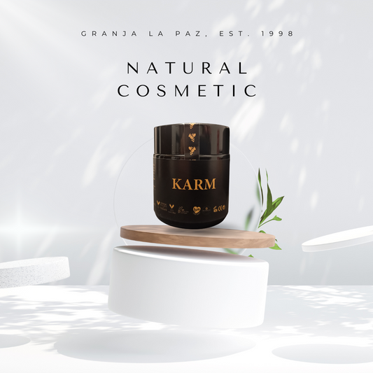 crema eco bio natural KARM cosmetica ecologica granja la paz