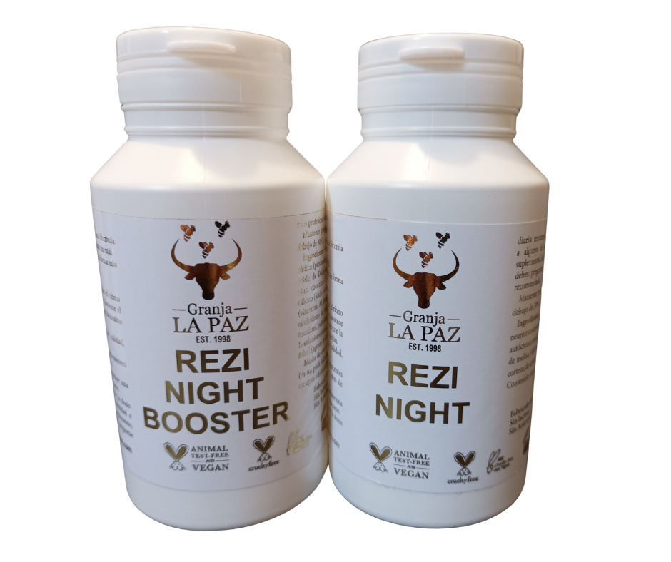 rezi night & booster vitamina para dormir bio granja la paz